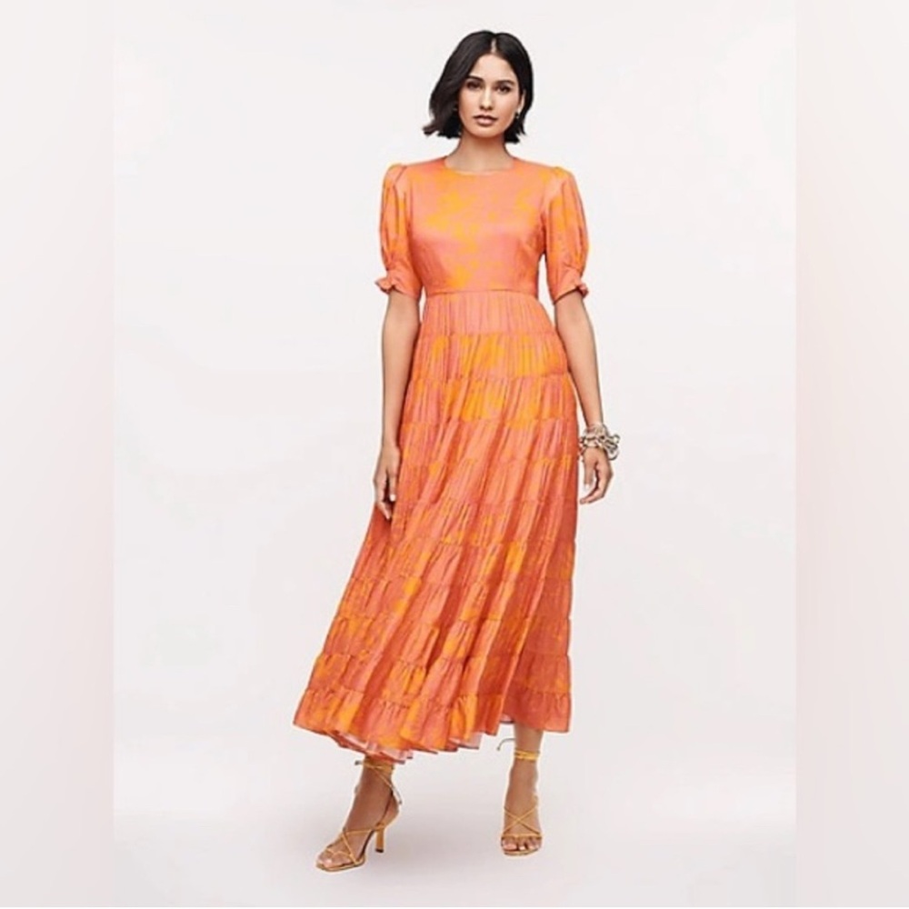 Diane Von Furstenberg Zadie Tie Back Midi Dress, Size 00
